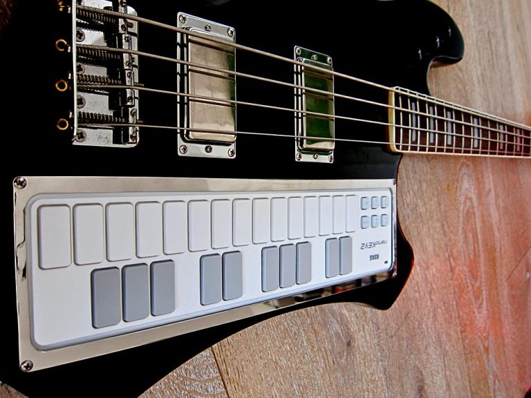 Bass of the Week: Pino Saracini’s Keyboard Bass by Huma Guitars