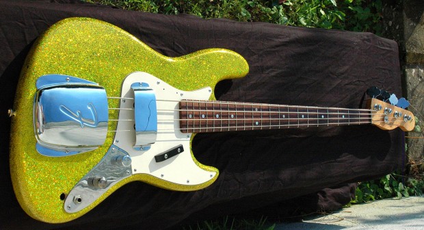 Bass of the Week: James Colby’s Homemade “Glitzy” Bass
