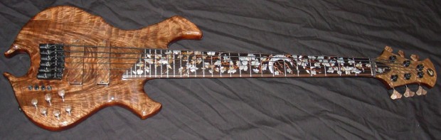 Bass of the Week: Stambaugh Designs 6-String Custom Inlayed Bass
