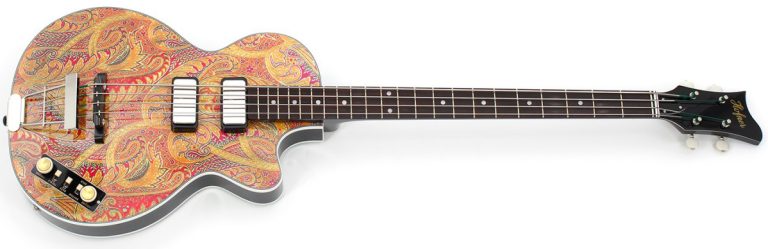 Bass of the Week: Höfner Guitars Gold Label Paisley 500/2 Club Bass
