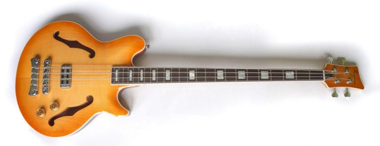 Bass of the Week: Ploughman Guitars Semi-Hollow Bass