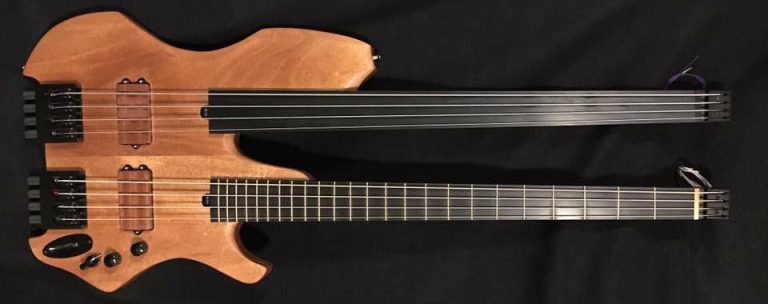 Bass of the Week: Bonobo Guitars Double Neck Headless Bass