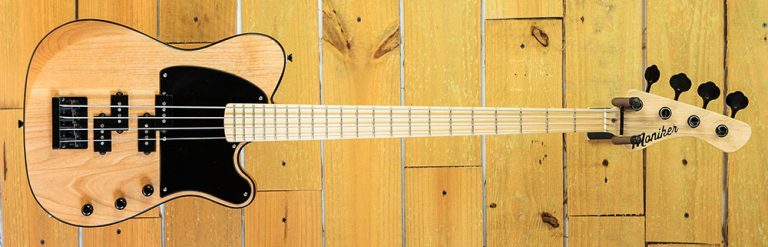 Bass of the Week: Moniker Guitars Natural Dixie Double P-Bass