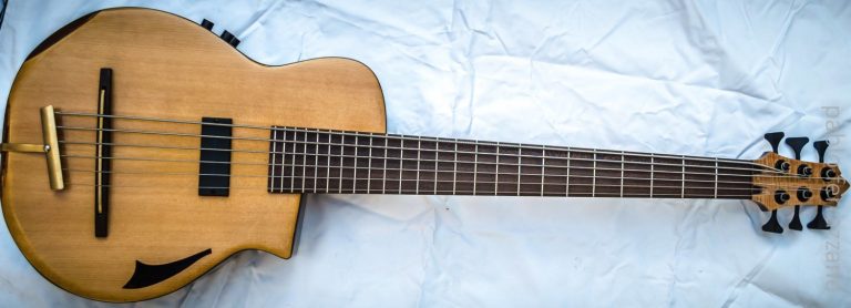 Bass of the Week: Emiliano Bernal Acoustic/Electric Custom 6-String Bass