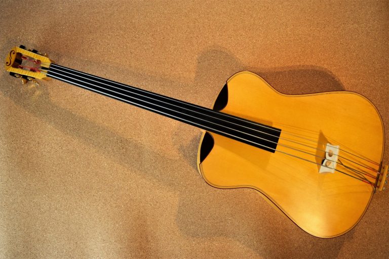 Bass of the Week: Safran Basses Iris Acoustic Archtop Bass