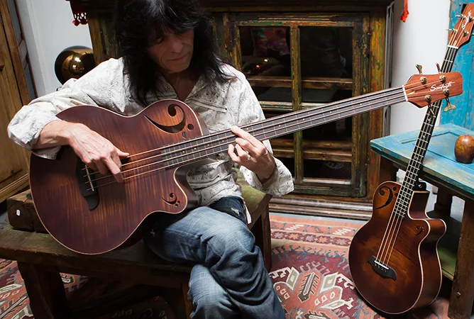 Bass of the Week: Sawtooth Rudy Sarzo Signature Acoustic-Electric Bass