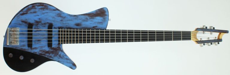 Bass of the Week: Ulrich BassDesign Weathered Blue 5-String
