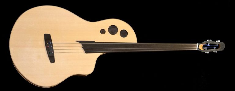 Bass of the Week: Fleishman Guitars “Big Bass” Multi-Scale Acoustic Fretless Bass