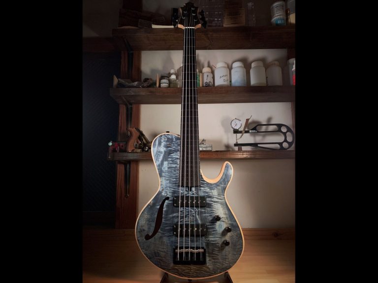 Bass of the Week: Nishgaki Guitars Tempesta 5 Indigo Blue