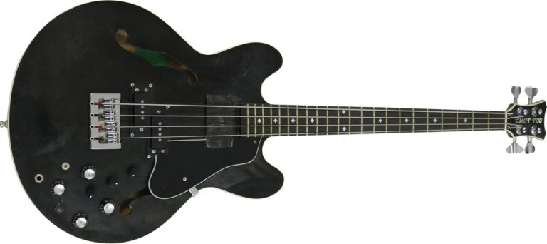 Bass of the Week: Peter Hook’s Eccleshall Guitars “Hot Too”