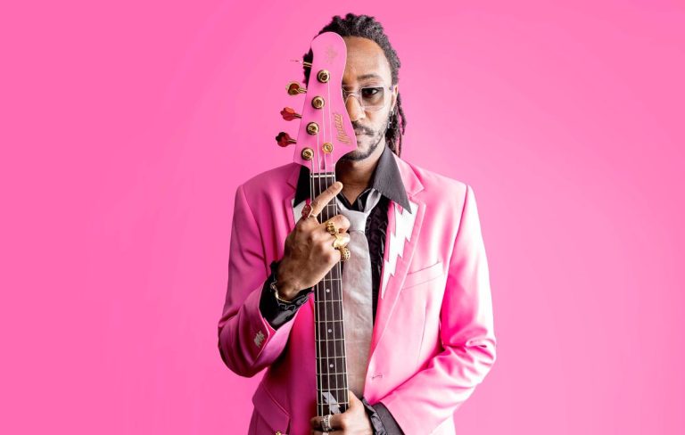 Bass of the Week: Baum Guitars Seye Adelekan Signature Pink Thunder Bass