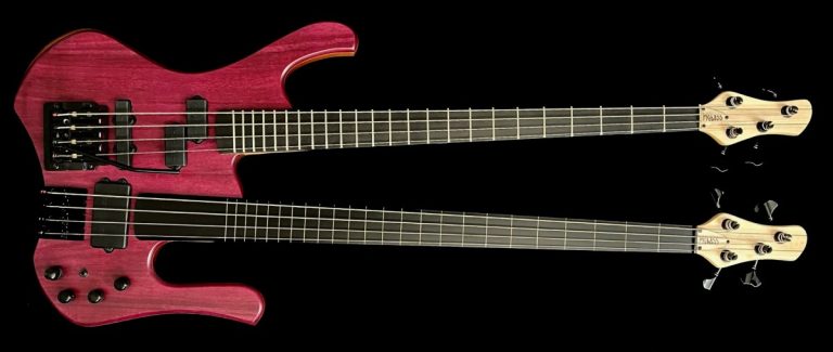 Bass of the Week: MG Bass Guitar Duo Oasis Double Neck