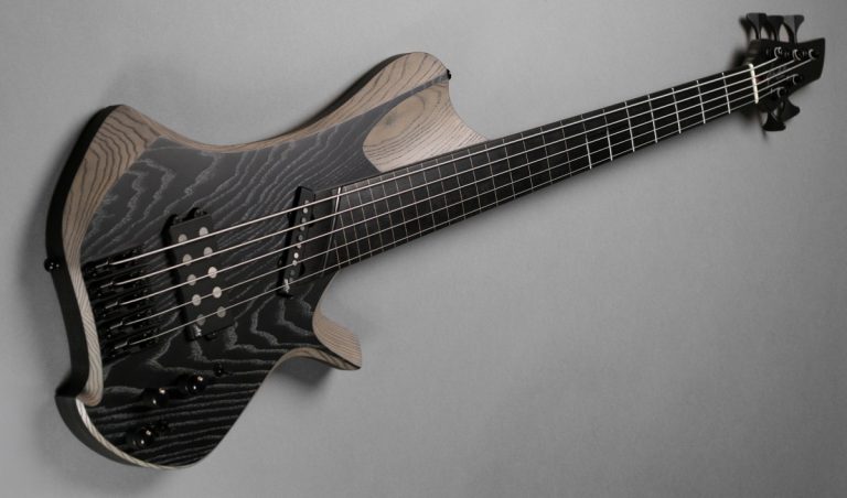 Bass of the Week: This Padalka Ennea Moonglide Bass Blends Fretted and Fretless for a Unique Playing Experience