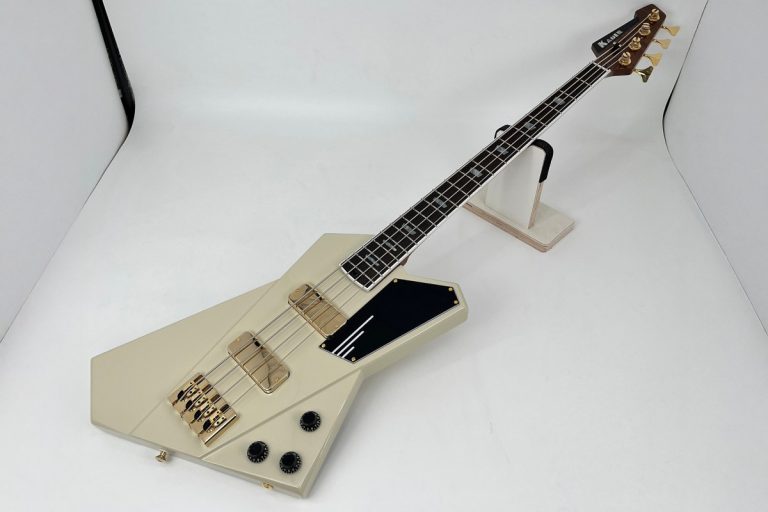Bass of the Week: Kauer’s Cubist-Inspired Draken #012 Stuns in Antique White