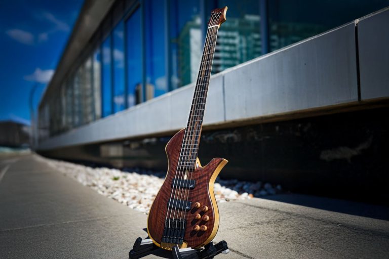 Bass of the Week: Contriver Guitars’ Plunk is a Headless Six-String with Wild Design DNA