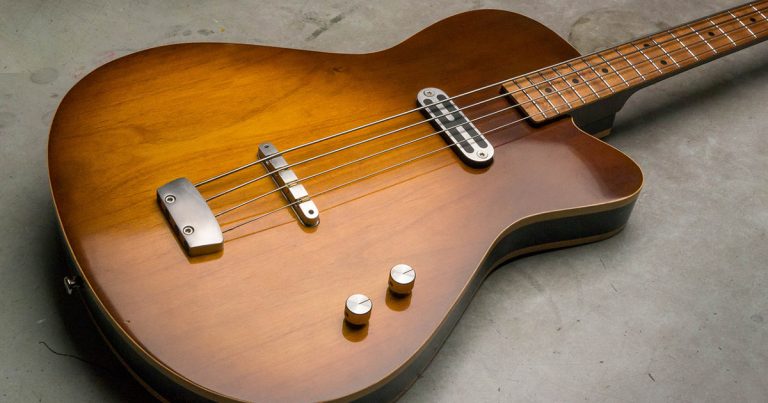 Sirena’s Cometa Bass Melds Vintage Hollowbody Vibe with Handcrafted Modern Design