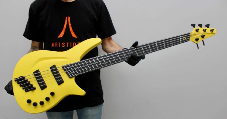 Inside the Aristides S/B5: A One-Piece Bass Built with Arium and Designed for Clarity