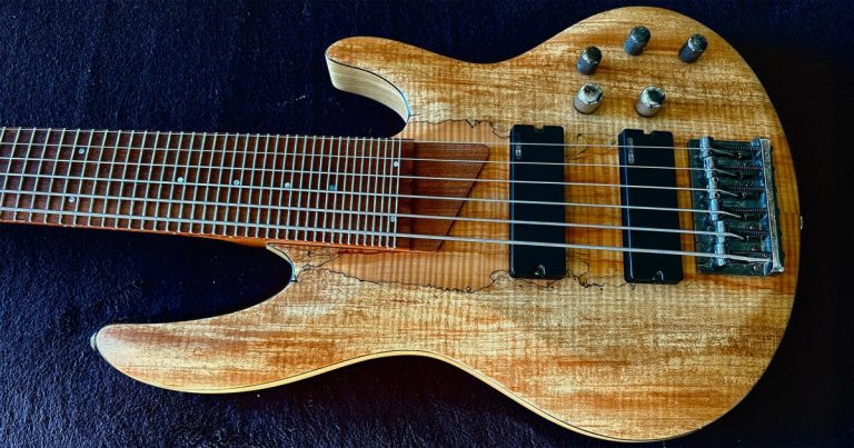 This Microtonal 6-String Bass Has 62 Frets: Matt Pollock Explains Why