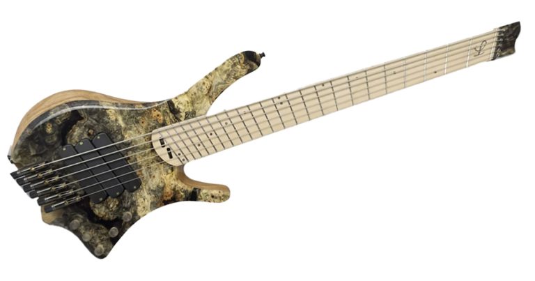 BHI Guitars Perseo 6BBLS: Handcrafted Italian Headless Bass with Darkglass Electronics