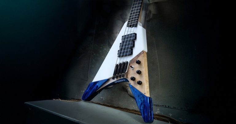 Bass of the Week: Oroboro Guitars’ Cobra 4 Blends Celluloid Craftsmanship With a Modern V Design