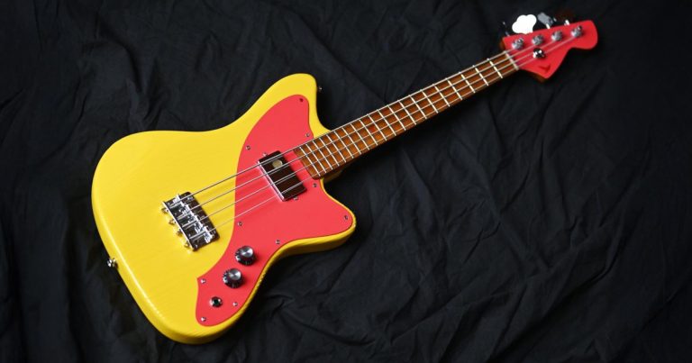 This Tiny Yellow Bass Was Built From 18th-Century Monastery Wood: Meet the Red Bird Mini Gemini
