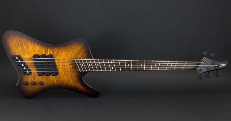 Bass of the Week: Dingwall’s D-Roc Custom Euro Spec Roars With Burl-Topped Beauty