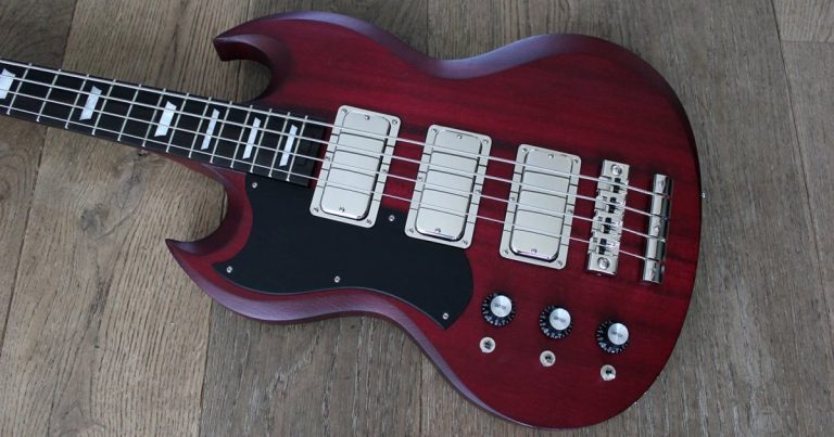 Brooks Combines Gibson and Epiphone Classics for the Three-Pickup EMB-3