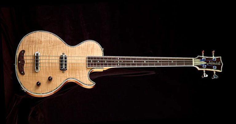 Mondell’s Single Cut Short Scale Bass Is Packed With Handmade Details