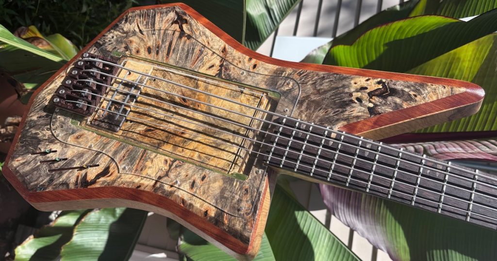 Holcomb Guitars’ Nadacaster Bass Features a Pickup You Can Move While You Play
